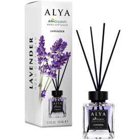   Alya Nature's Scent Reed diffuser pálcikás illatosító 100 ml Lavender 