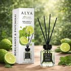 Alya Nature's Scent Reed diffuser pálcikás illatosító Bergamot & Pathouli illat 100 ml
