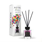 Alya Nature's Scent Reed diffuser pálcikás illatosító Bubble Gum illat 100 ml