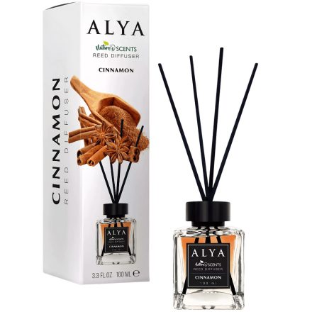 Alya Nature's Scent Reed diffuser pálcikás illatosító 100 ml Cinnamon